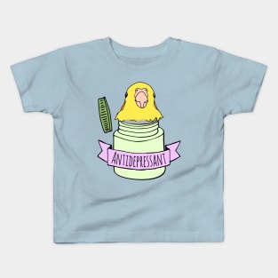 antidepressant birb Kids T-Shirt